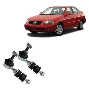 Par bieleta tirante dianteiro nissan sentra 2005 2006 2007