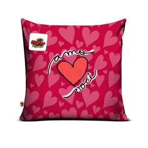 Almofada 40x40 Amo Você Presente Dia dos Namorados