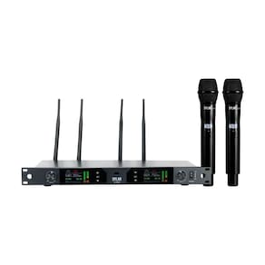 Microfone sem Fio Duplo Dylan D-9500 sistema True Diversity
