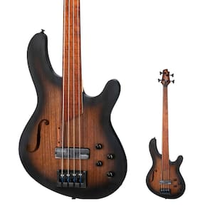 Baixo 4 Cordas Fretless Ativo Cort B4FL MHPZ OPTA