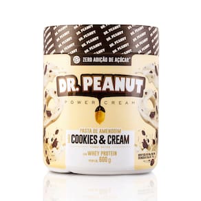 Pasta De Amendoim Cookies&cream 600g