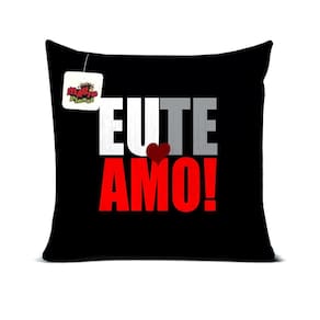 Almofada 40x40 Viva o Amor Seja Ele Como For Presente Dia dos Namorados