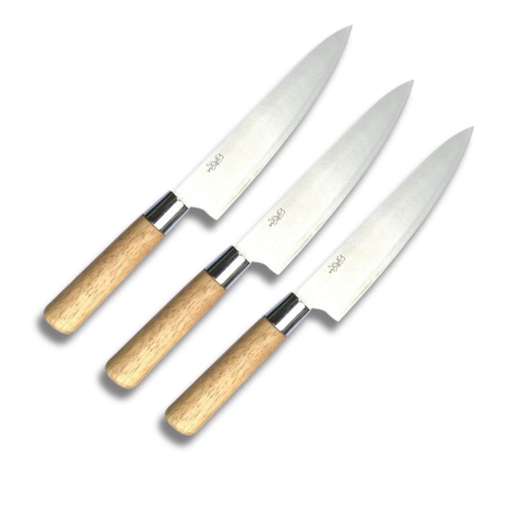 Conjunto 3 Facas Sushi Sashimi Evolution Ultracorte