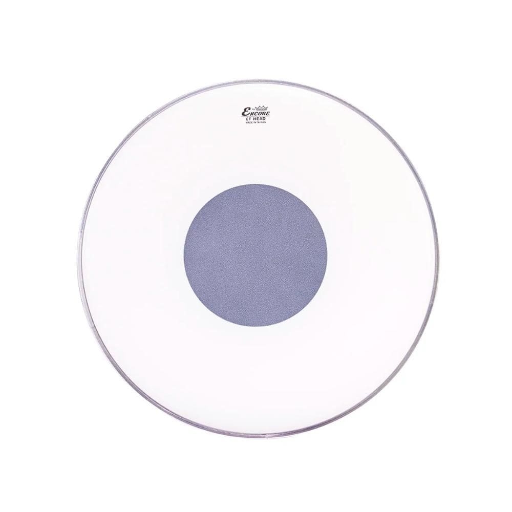 Pele Tom 13” Porosa com Círculo Preto Encore Controlled Sound