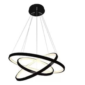 Lustre Luminária De Teto 3 Led Casa Decoração Luz Lampada