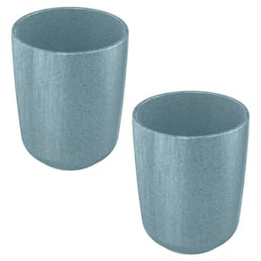2x Porta Escova de Dente de Pia Banheiro OU Osaka Azul