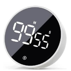 Timer Temporizador Cronômetro Magnético Rotatório Digital Contador Progressivo e Regressivo
