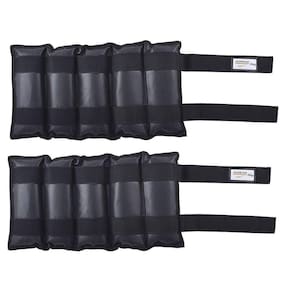 Par De Caneleiras De Peso (tornozeleiras) Pretas - 20 Kg