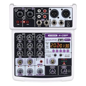 Mixer 4 Canais Analógica Waldman ST-4DSP Efeitos USB