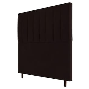 Cabeceira Cama Box Casal Queen Size Itália 160cm Marrom