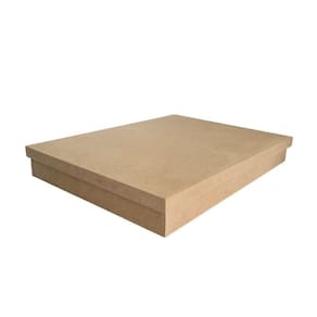 Caixa 100% Mdf Cru (40x30x05) Mdf Cru