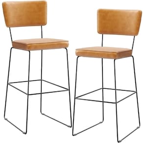 Kit 2 Banquetas Altas Cozinha Allana L02 Couríssimo Whisky