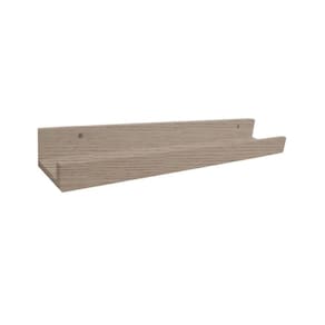 Prateleira Esmalteria Simples 55 Cm Em Mdf Madeirado [F031]