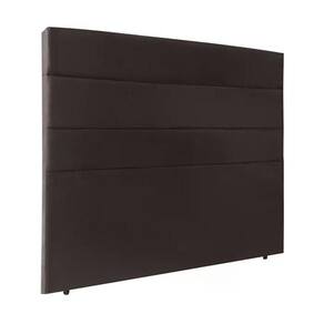 Cabeceira Casal 140Cm Bia Suede Marrom Id Suede Marrom