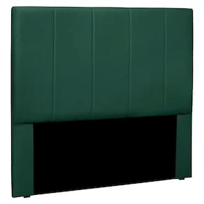 Cabeceira Casal 1,40m Ravenna Veludo - Pallazio Cor Verde Floresta