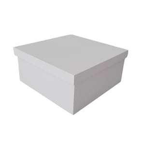 Kit Com 6un De Caixa 100% Mdf (19x19x09) Branco