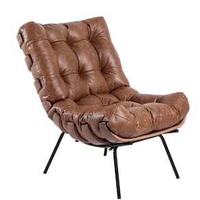 Poltrona Costela L04 Couro Mel
