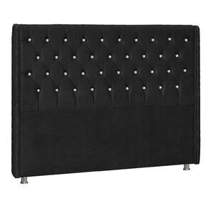 Cabeceira Queen Tóquio P04 160 Cm Suede Preto Tca 944