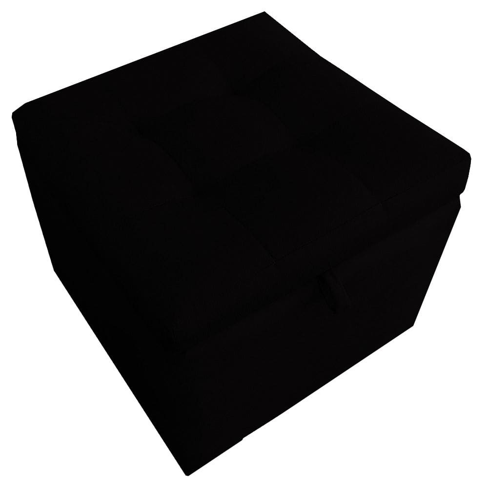 Puff Baú Porta Suitte Objetos 45x45x45cm