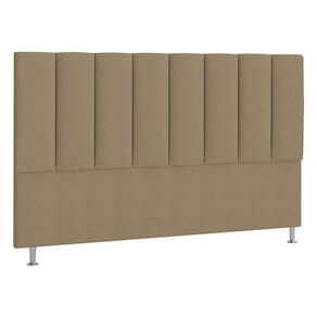 Cabeceira Queen Hannover P04 160 Cm Suede Bege