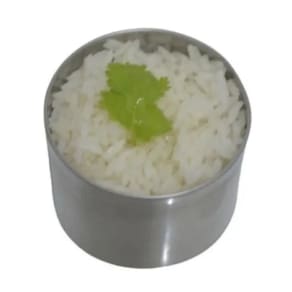 Aro Redondo Modelador De Arroz 8x5cm Em Aço Inox - 10 Peças