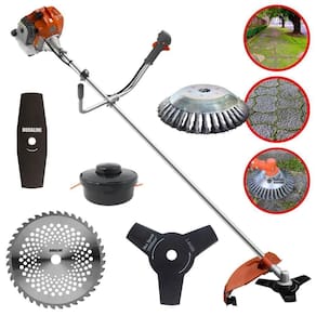 Roçadeira Tekna Rl520acn-tk 52cc Completa Com Kit De Facas