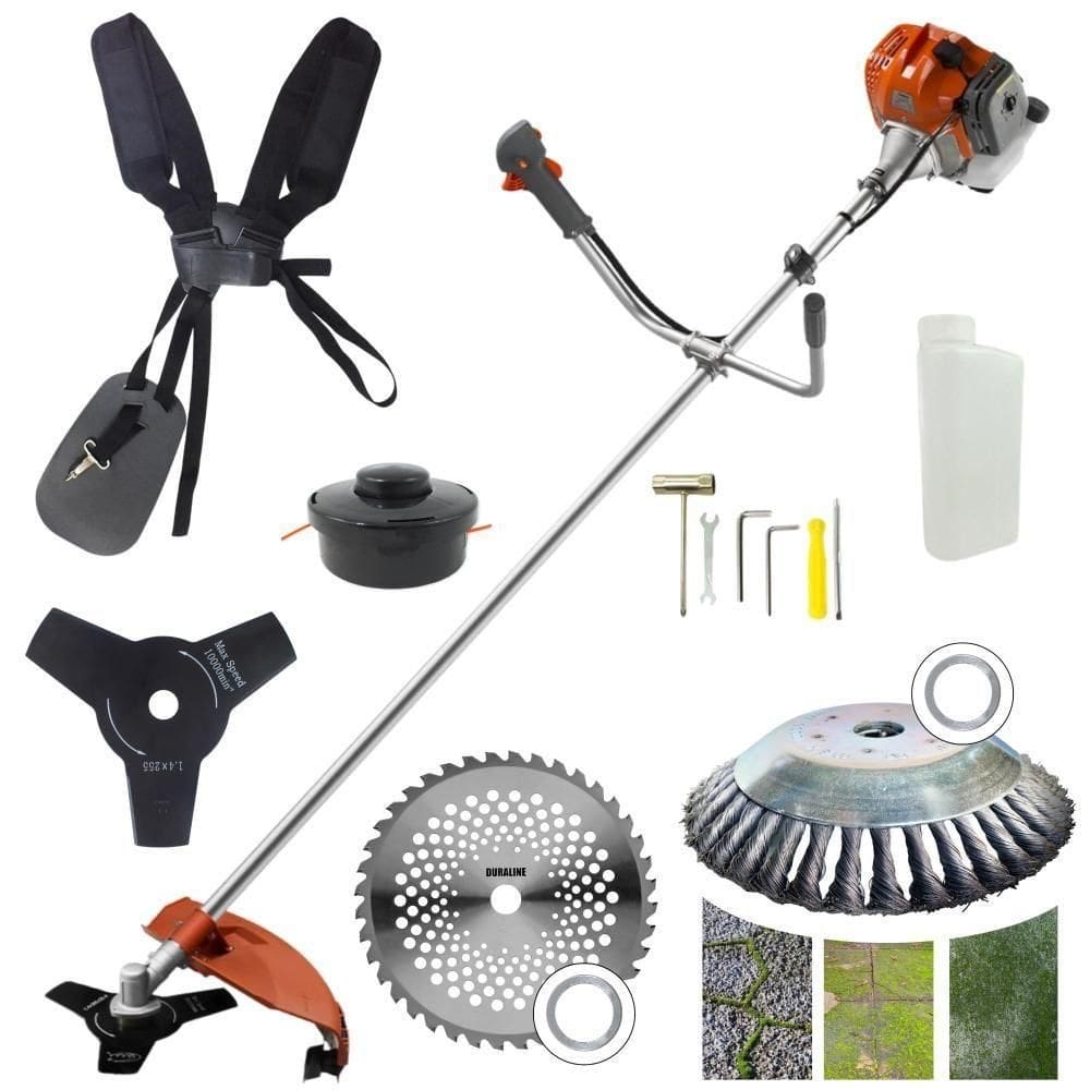 Roçadeira Tekna Rl520ac 52cc 2hp + Kit De Discos De Corte