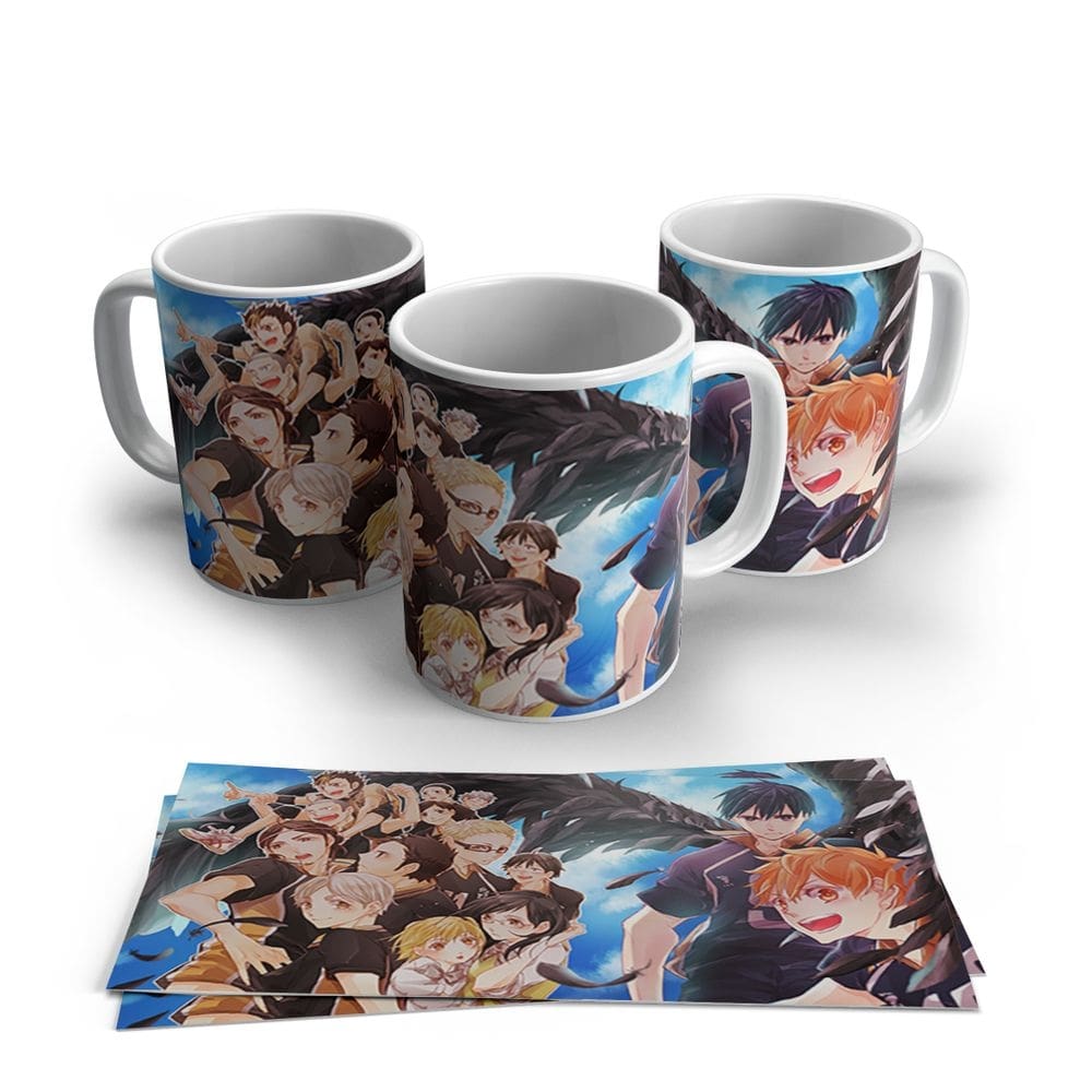Caneca de Porcelana Haikyuu Anime Mangá 41