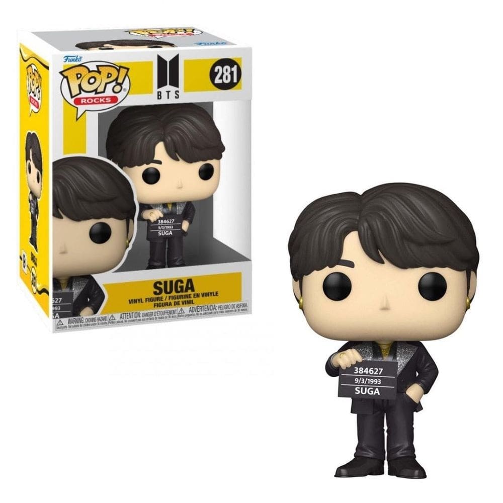 Funko Pop Rocks BTS S3 Suga 281