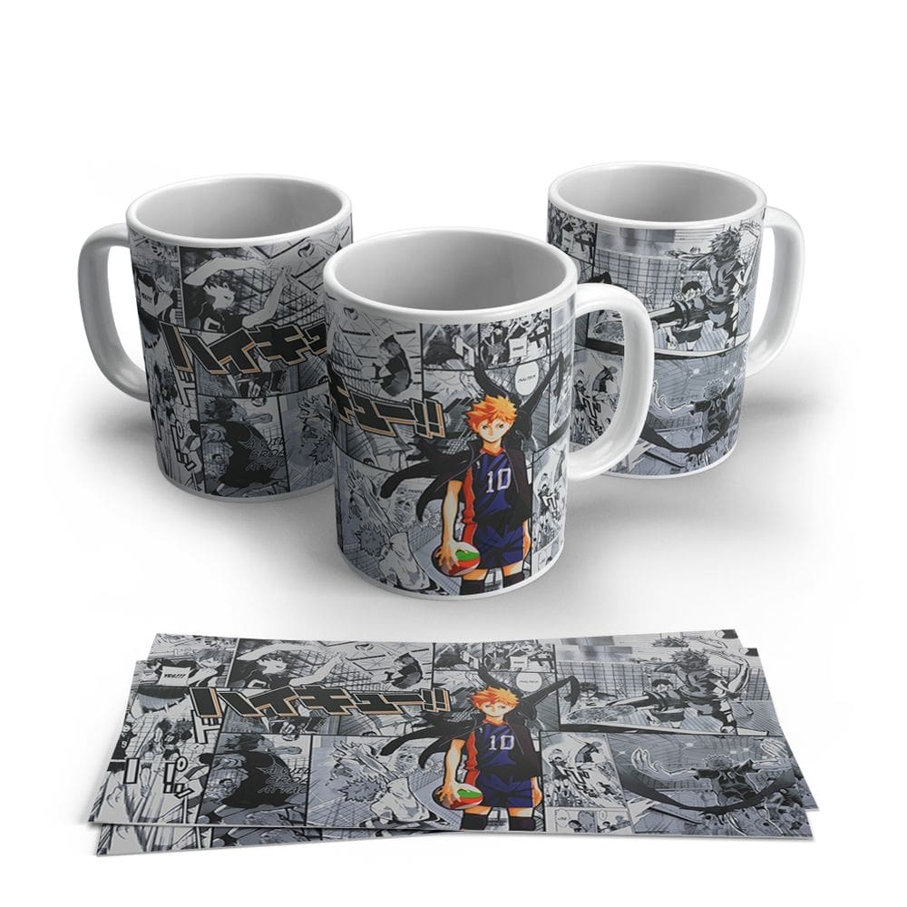 Caneca de Porcelana Haikyuu Anime Mangá 13