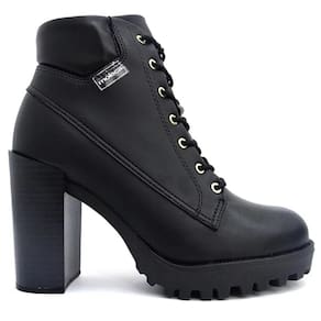 Bota Coturno Feminino Moleca Salto Alto Napa 5325.119