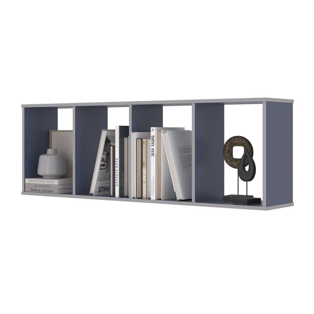 Kit De 4 Nichos Virgina Azul