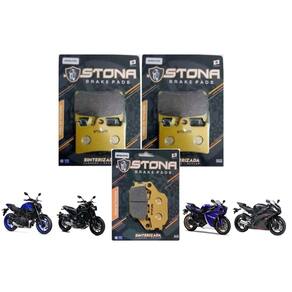 Jg completo Pastilha Sinterizada D+T MT-07 MT07 2019-2020