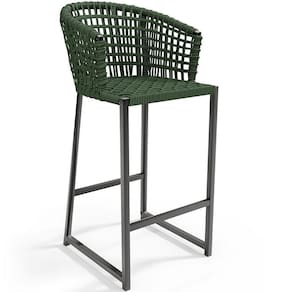 Banqueta Para Área Gourmet Cozinha Varanda D04 Verde