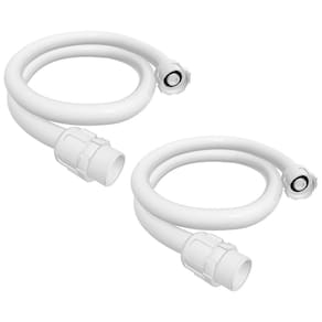 Kit Com 2 Engate Flexível 1/2 X 50Cm Com Anel Deslizante