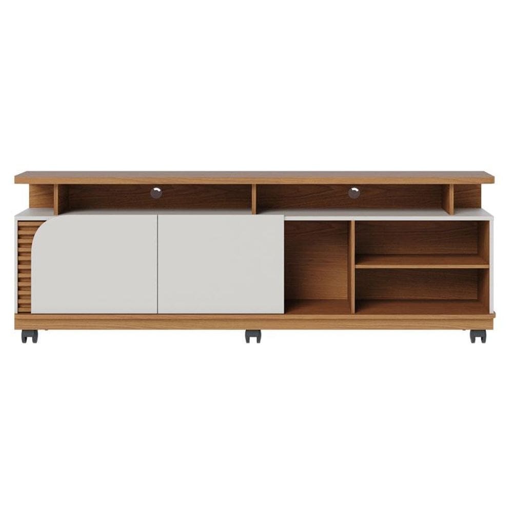 Rack Bancada Jurerê 1.8 Freijó Off White Matte - Colibri