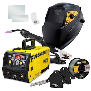Maquina Solda Inversor Tork Mig Eletrodo Tig 140A Mascara