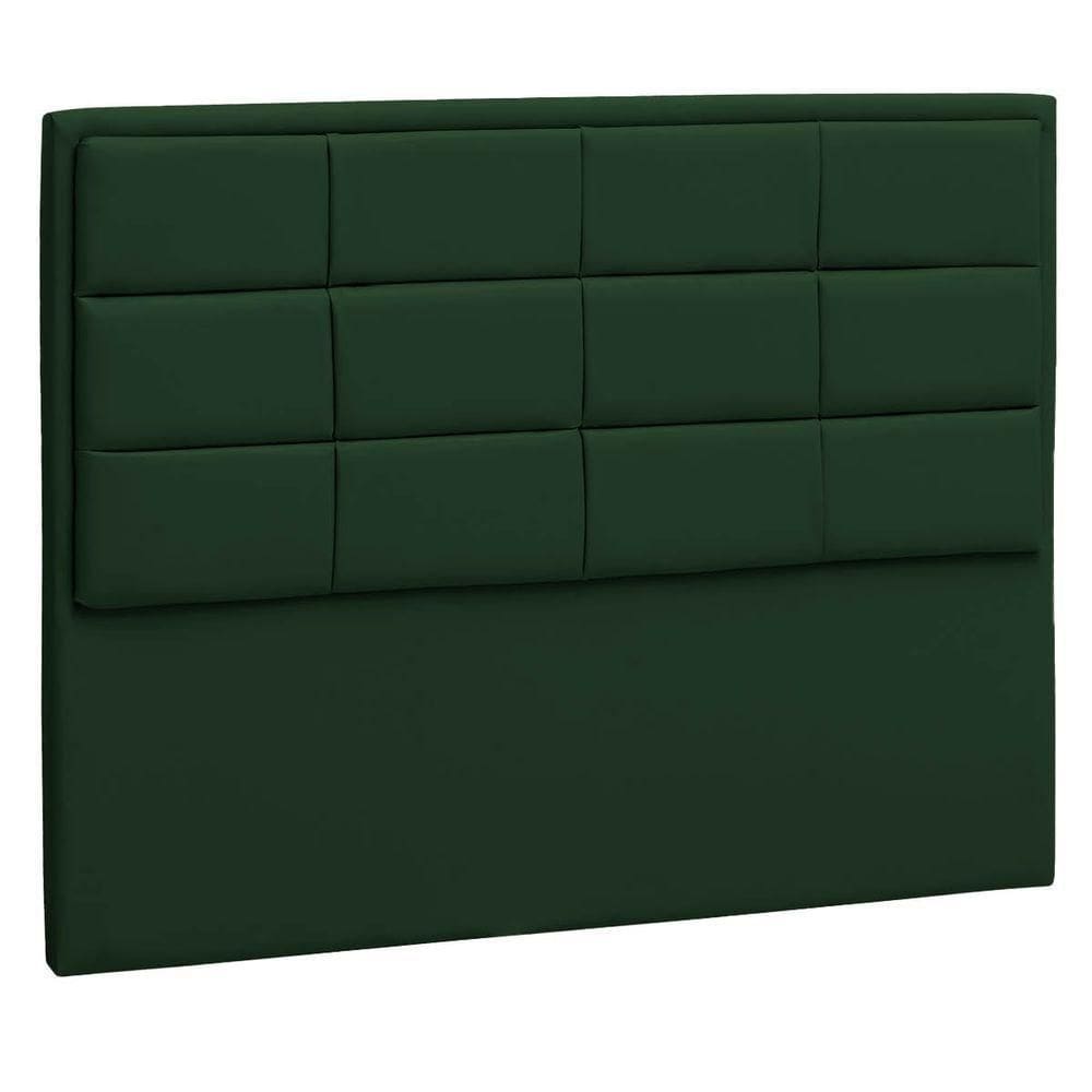 Cabeceira Queen Tallin P04 160 Cm Suede Verde Tca 947