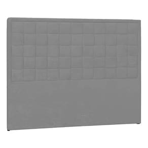 Cabeceira Queen Palermo P04 160 Cm Suede Cinza Tca 940