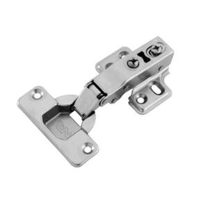 Dobradiça Tn 35Mm 110 Slow Reta Com Calço Fixo