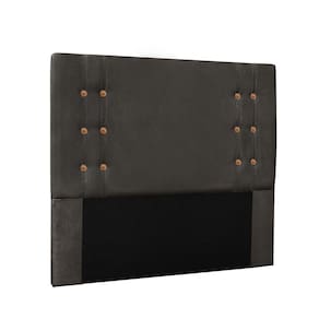 Cabeceira Gênova para Cama Box Casal 140cm Suede Cinza