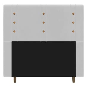 Cabeceira Cama Box Casal King Size Roma 195cm Corano Branco