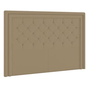 Cabeceira King Estocolmo P04 195 Cm Suede Bege Tca 941