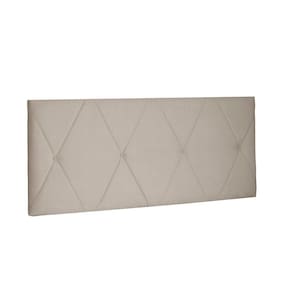 Cabeceira Aquilla Cama Box Casal 140 Cm Bege