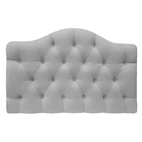 Cabeceira Suspensa Imperatriz 160 Cm Queen Size Suede Cinza