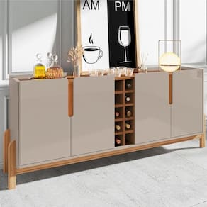 Buffet Adega Ranger Off White Cedro
