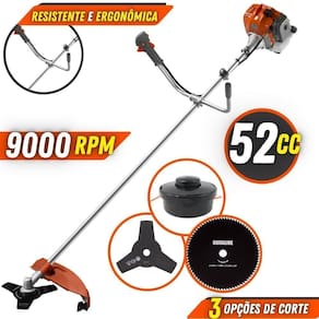 Roçadeira Lateral 52cc Tekna Rl520acn-tk + Disco 80 Dentes