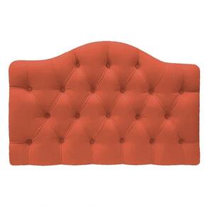 Cabeceira Suspensa Imperatriz 160 Cm Queen Size Suede Terracota
