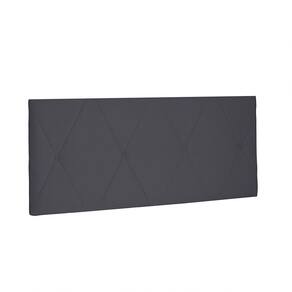 Cabeceira Aquilla Cama Box Casal 140 Cm Cinza