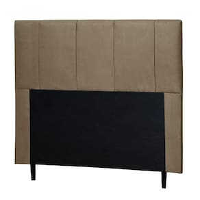 Cabeceira Cama Box Casal Donna 140cm Suede Bege